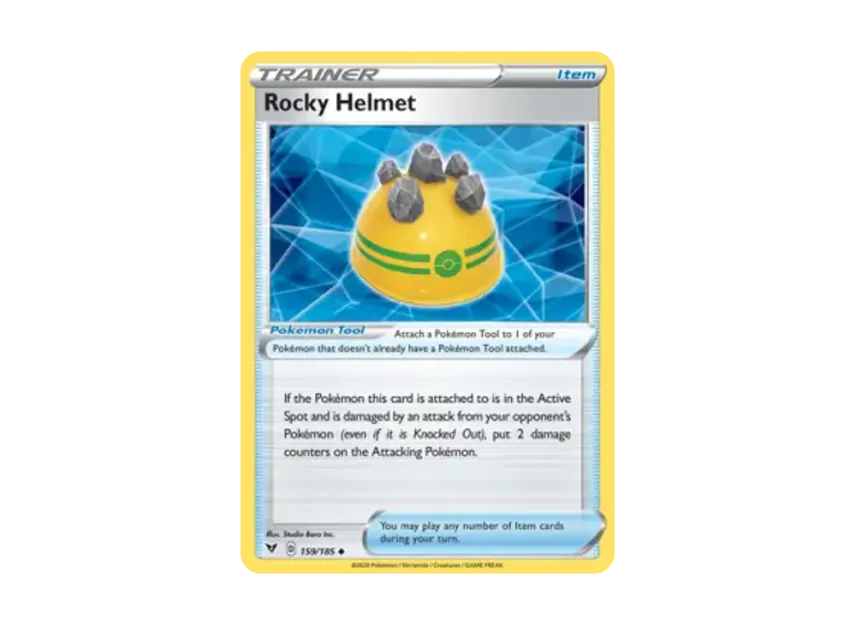 Rocky Helmet U [185-VIVID-VOLTAGE 159/185] [EN] (Sword & Shield "Vivid Voltage")