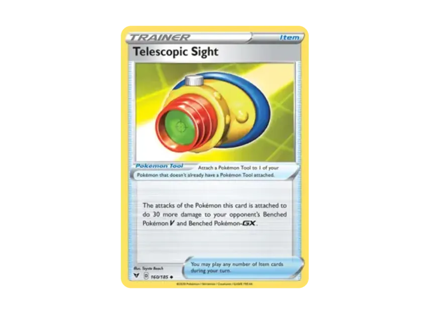 Telescopic Sight U [185-VIVID-VOLTAGE 160/185] [EN] (Sword & Shield "Vivid Voltage")
