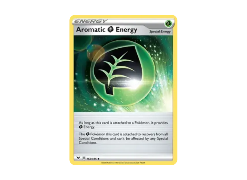 Aromatic Grass Energy U [185-VIVID-VOLTAGE 162/185] [EN] (Sword & Shield "Vivid Voltage")