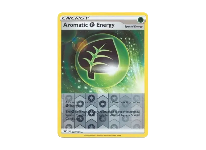 Aromatic Grass Energy U : Reverse Holo [185-VIVID-VOLTAGE 162/185] [EN] (Sword & Shield "Vivid Voltage")