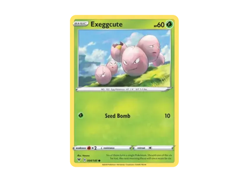 Exeggcute C [185-VIVID-VOLTAGE 004/185] [EN] (Sword & Shield "Vivid Voltage")