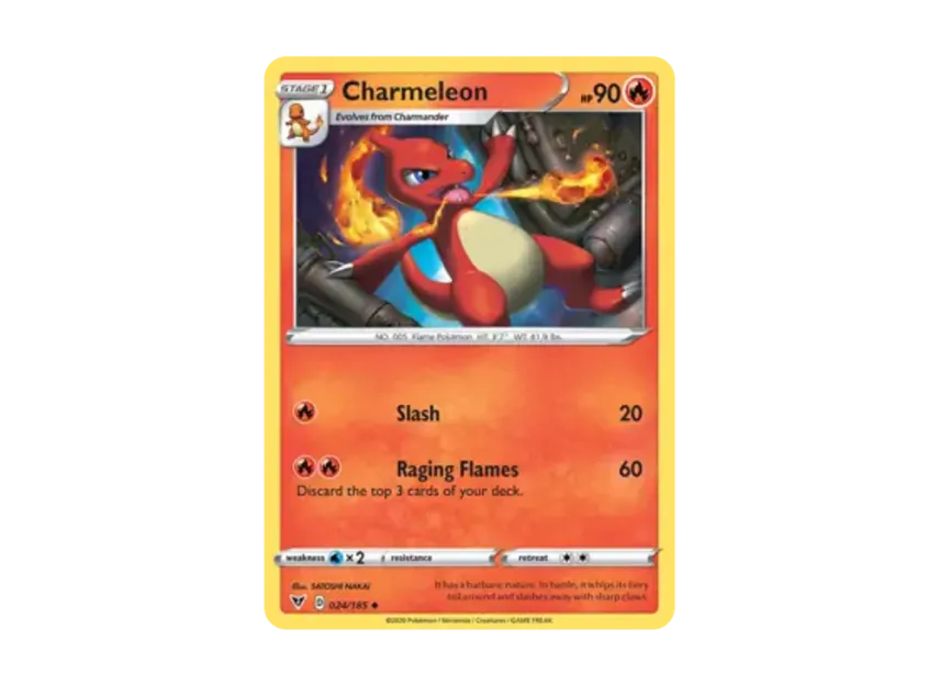 Charmeleon U [185-VIVID-VOLTAGE 024/185] [EN] (Sword & Shield "Vivid Voltage")