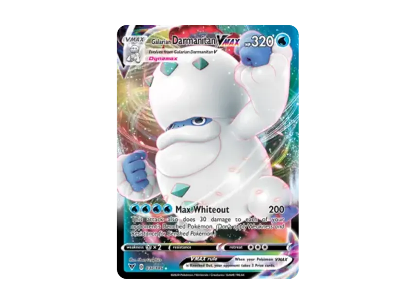 Galarian Darmanitan VMAX R [185-VIVID-VOLTAGE 037/185] [EN] (Sword & Shield "Vivid Voltage")