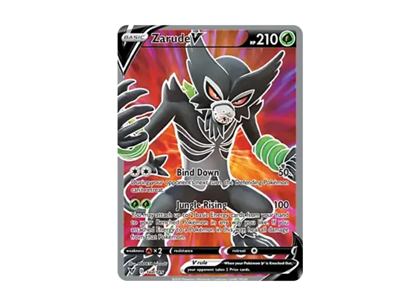 Zarude V UR [185-VIVID-VOLTAGE 167/185] (Sword & Shield "Vivid Voltage")