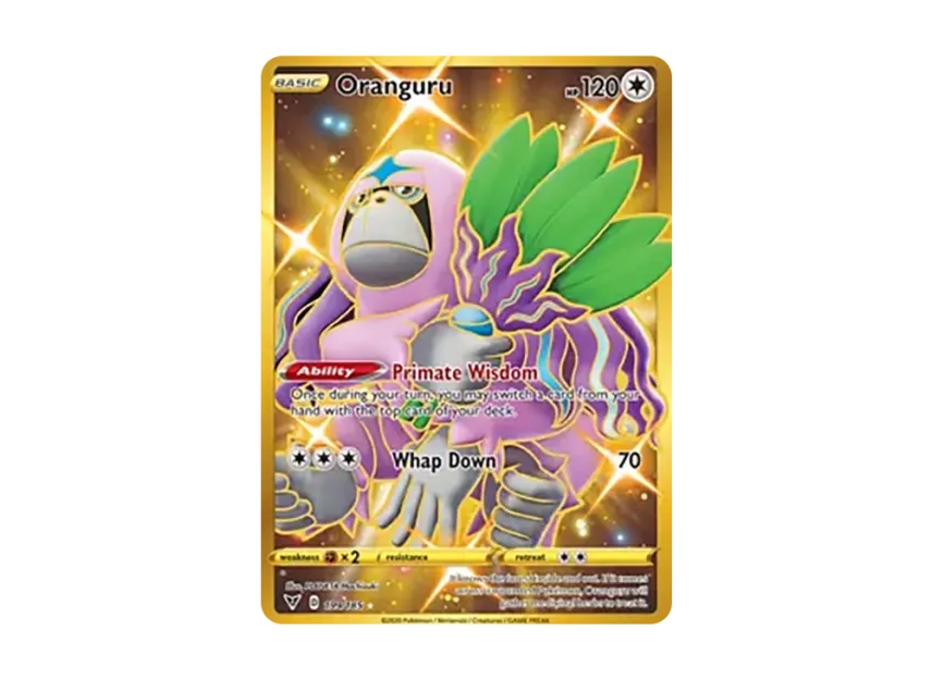 Oranguru HR [185-VIVID-VOLTAGE 199/185] (Sword & Shield "Vivid Voltage")