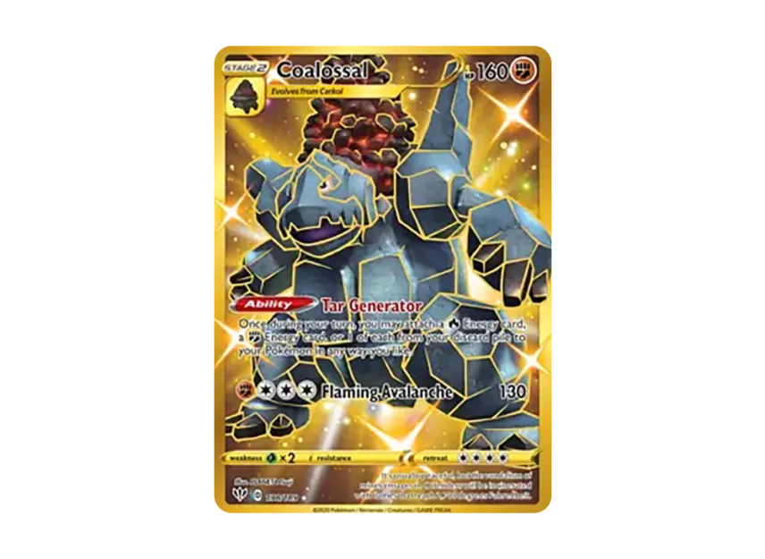 Coalossal HR [189-DARKNESS-ABLAZE 198/189] (Sword & Shield "Darkness Ablaze")