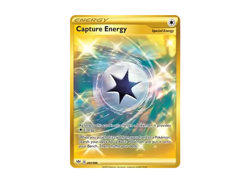 Capture Energy HR [189-DARKNESS-ABLAZE 201/189] (Sword & Shield "Darkness Ablaze")