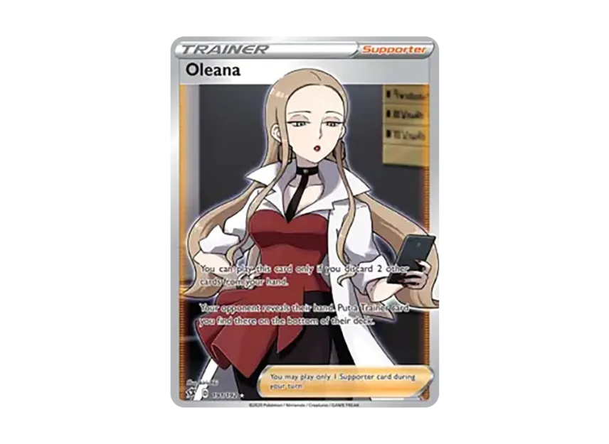 Oleana UR [192-REBEL-CLASH 191/192] (Sword & Shield "Rebel Clash")
