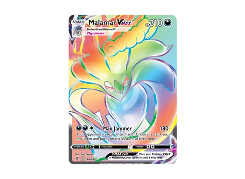 Malamar VMAX RR [192-REBEL-CLASH 198/192] (Sword & Shield "Rebel Clash")