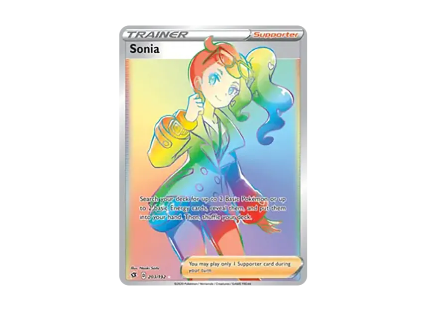 Sonia RR [192-REBEL-CLASH 203/192] (Sword & Shield "Rebel Clash")