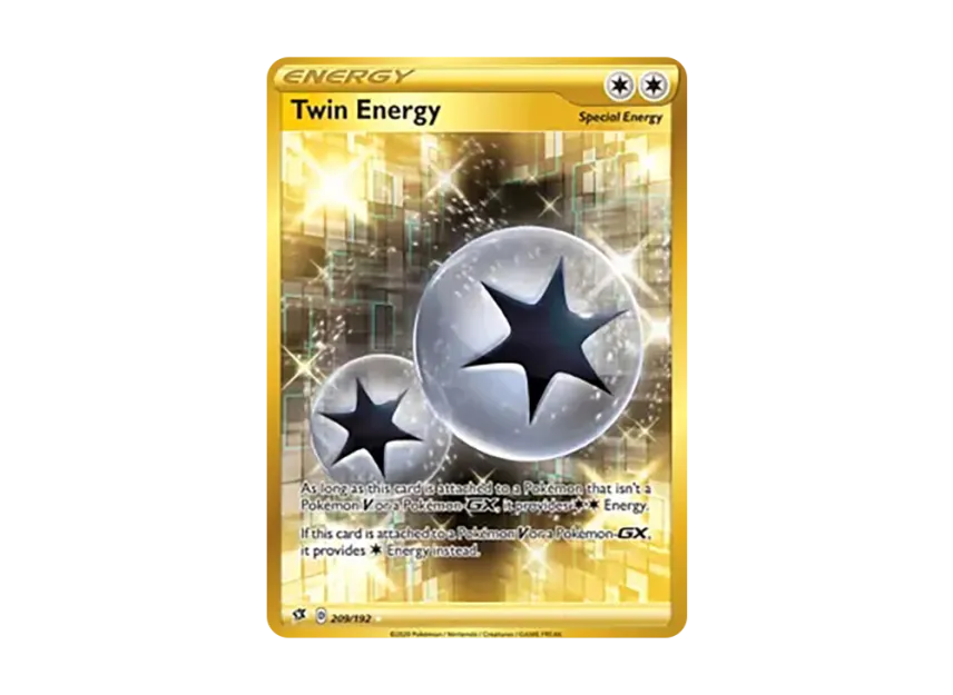 Twin Energy HR [192-REBEL-CLASH 209/192] (Sword & Shield "Rebel Clash")