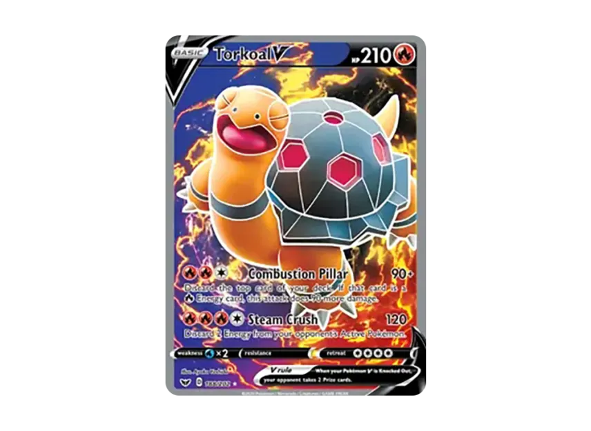 Torkoal V UR [202-SWORD-SHIELD 188/202] (Sword & Shield)