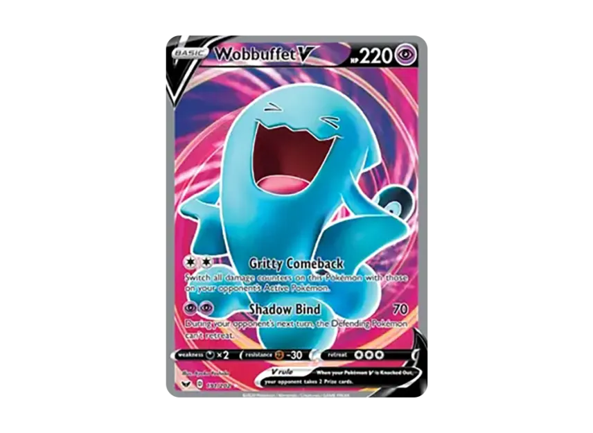 Wobbuffet V UR [202-SWORD-SHIELD 191/202] (Sword & Shield)