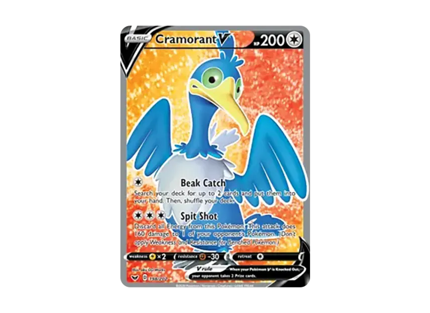Cramorant V UR [202-SWORD-SHIELD 198/202] (Sword & Shield)