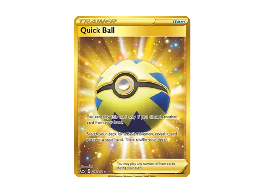 Quick Ball HR [202-SWORD-SHIELD 216/202] (Sword & Shield)