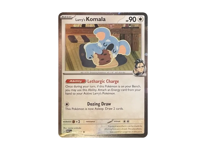 Larry's Komala C [ASC 175/217] [EN] (Mega Evolution "Ascended Heroes - Larry Blister")