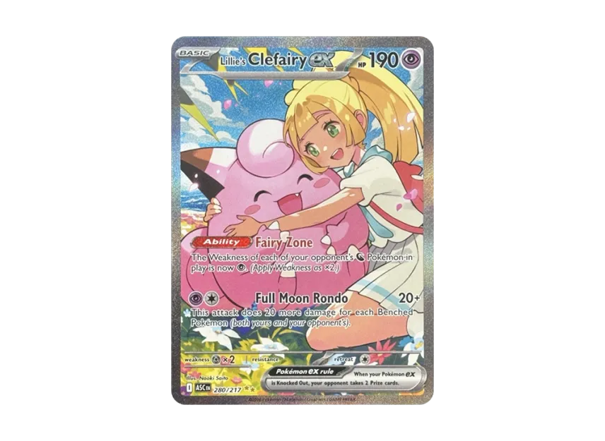 Lillie's Clefairy ex SIR [ASC 280/217] [EN] (Mega Evolution "Ascended Heroes")
