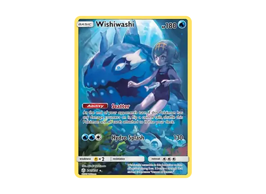 Wishiwashi IR [236-COSMIC-ECLIPSE 240/236] (Sun & Moon "Cosmic Eclipse")