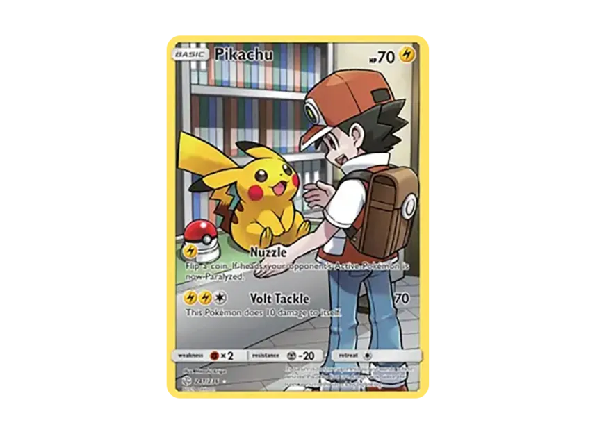 Pikachu IR [236-COSMIC-ECLIPSE 241/236] (Sun & Moon "Cosmic Eclipse")