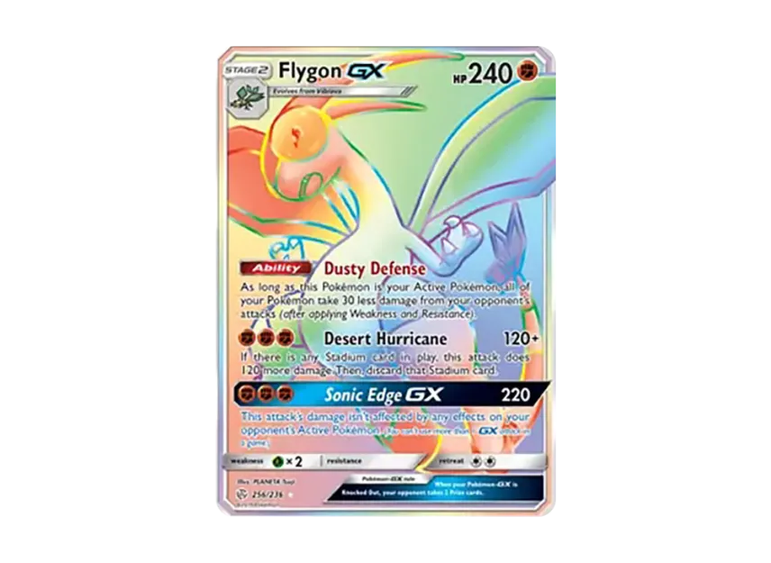 Flygon GX RR [236-COSMIC-ECLIPSE 256/236] (Sun & Moon "Cosmic Eclipse")