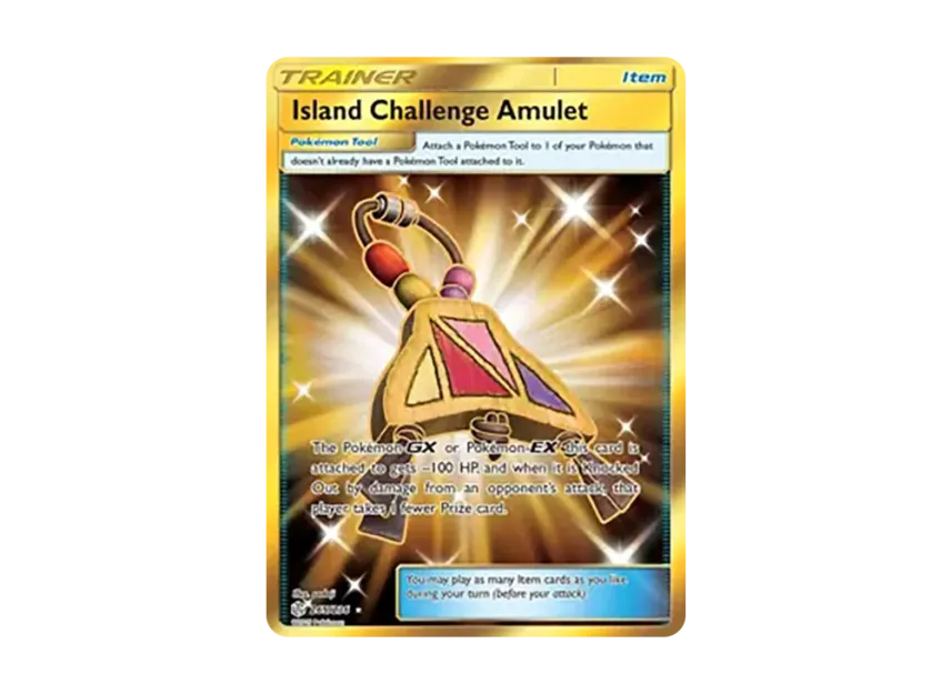 Island Challenge Amulet HR [236-COSMIC-ECLIPSE 265/236] (Sun & Moon "Cosmic Eclipse")