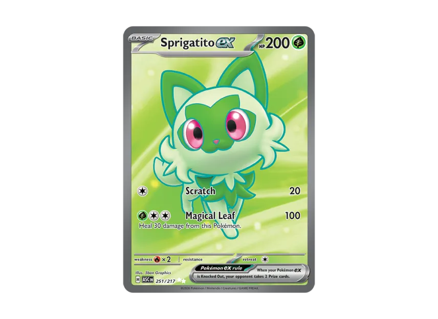 Sprigatito ex UR [ASC 251/217] [EN] (Mega Evolution "Ascended Heroes")