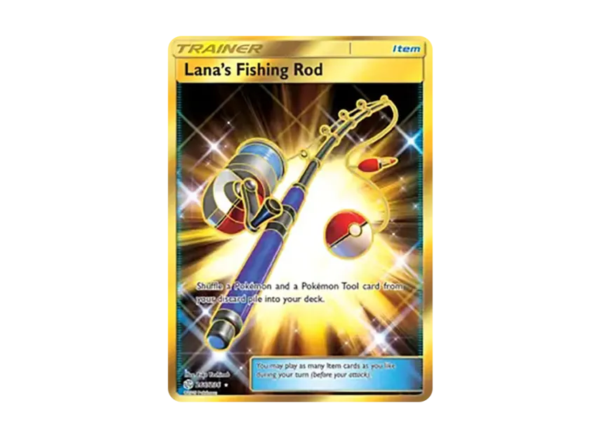 Lana's Fishing Rod HR [236-COSMIC-ECLIPSE 266/236] (Sun & Moon "Cosmic Eclipse")