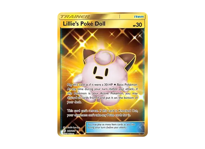 Lillie's Poke Doll HR [236-COSMIC-ECLIPSE 267/236] (Sun & Moon "Cosmic Eclipse")