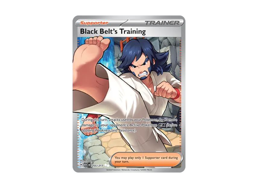 Black Belt's Training UR [ASC 255/217] [EN] (Mega Evolution "Ascended Heroes")