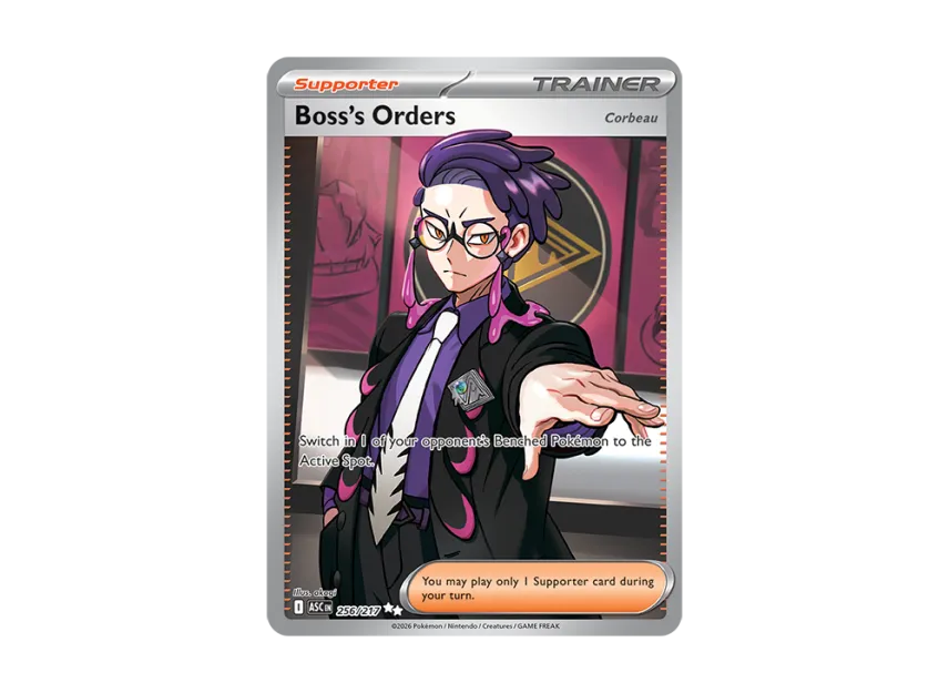 Boss's Orders Corbeau UR [ASC 256/217] [EN] (Mega Evolution "Ascended Heroes")