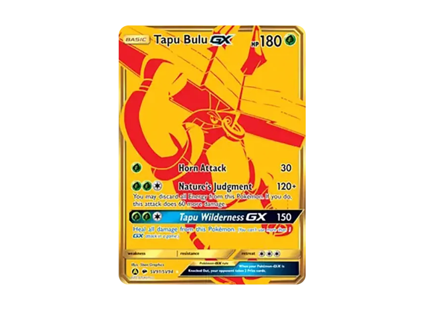 Tapu Bulu GX HR [SV91/SV94] (Sun & Moon "Hidden Fates")