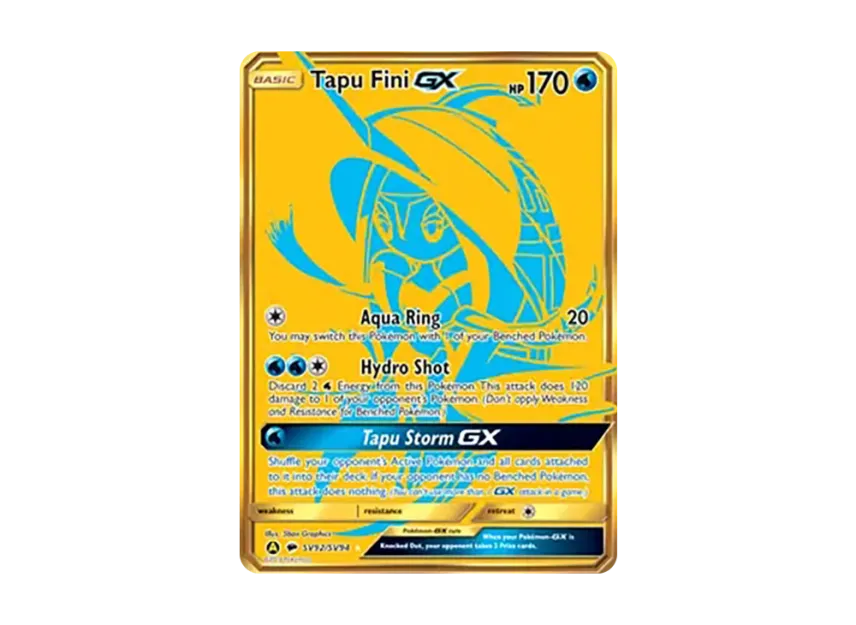 Tapu Fini GX HR [SV92/SV94] (Sun & Moon "Hidden Fates")