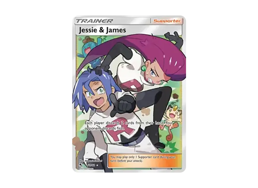 Jessie & James UR [068-HIDDEN-FATES 068/068] (Sun & Moon "Hidden Fates")