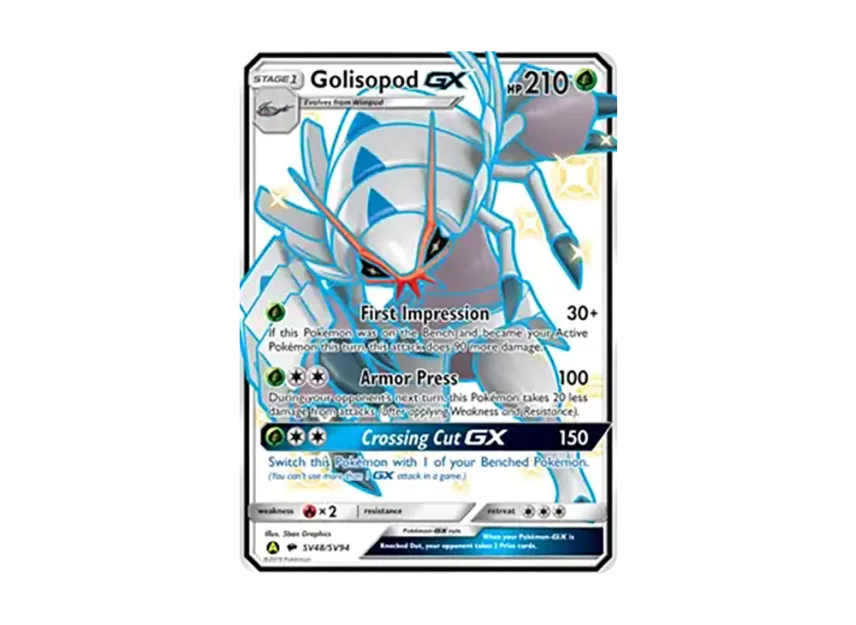 Golisopod GX SUR [SV48/SV94] (Sun & Moon "Hidden Fates")