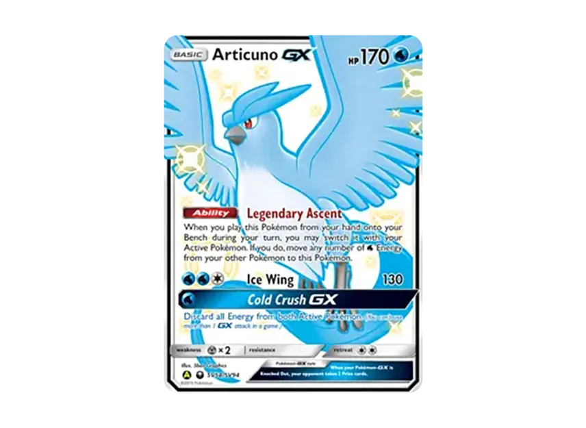 Articuno GX SUR [SV54/SV94] (Sun & Moon "Hidden Fates")