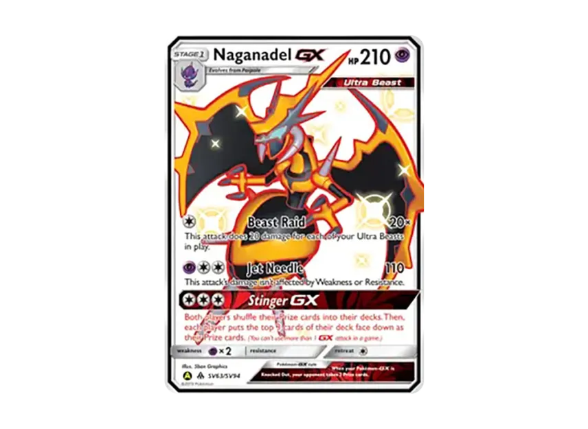 Naganadel GX SUR [SV63/SV94] (Sun & Moon "Hidden Fates")