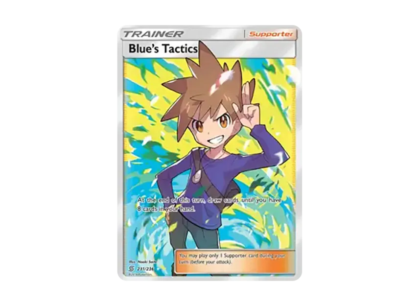 Blue's Tactics UR [236-UNIFIED-MINDS 231/236] (Sun & Moon "Unified Minds")