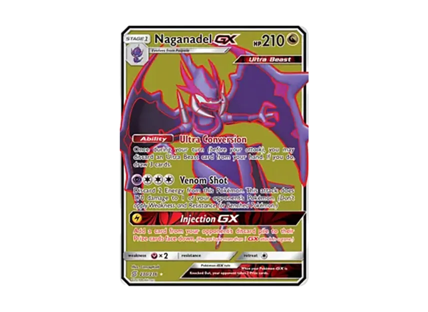 Naganadel GX UR [236-UNIFIED-MINDS 230/236] (Sun & Moon "Unified Minds")