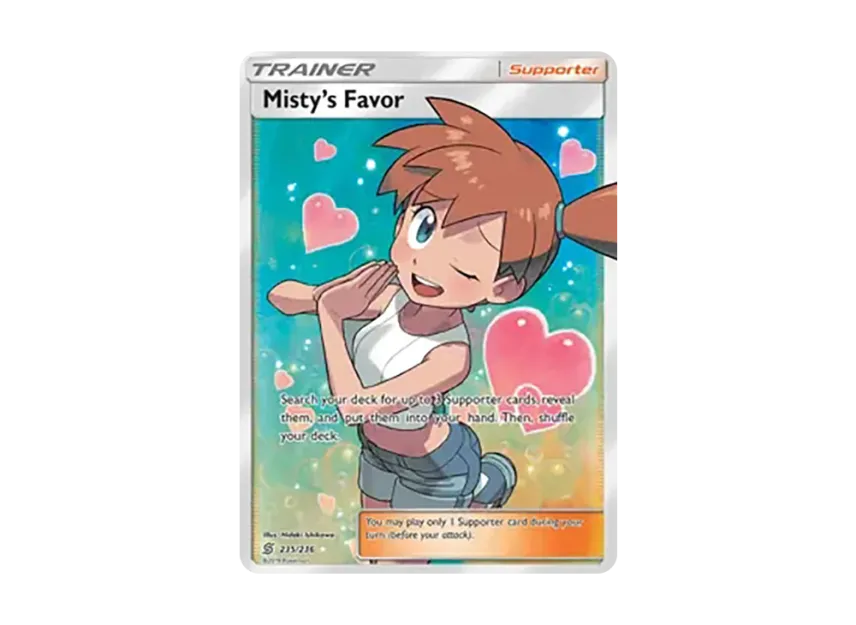Misty's Favor UR [236-UNIFIED-MINDS 235/236] (Sun & Moon "Unified Minds")