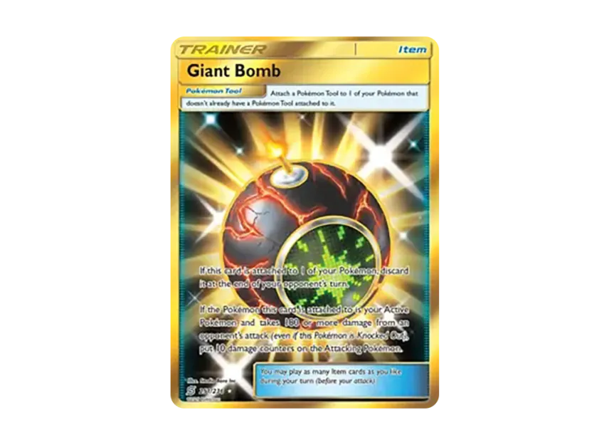 Giant Bomb HR [236-UNIFIED-MINDS 251/236] (Sun & Moon "Unified Minds")