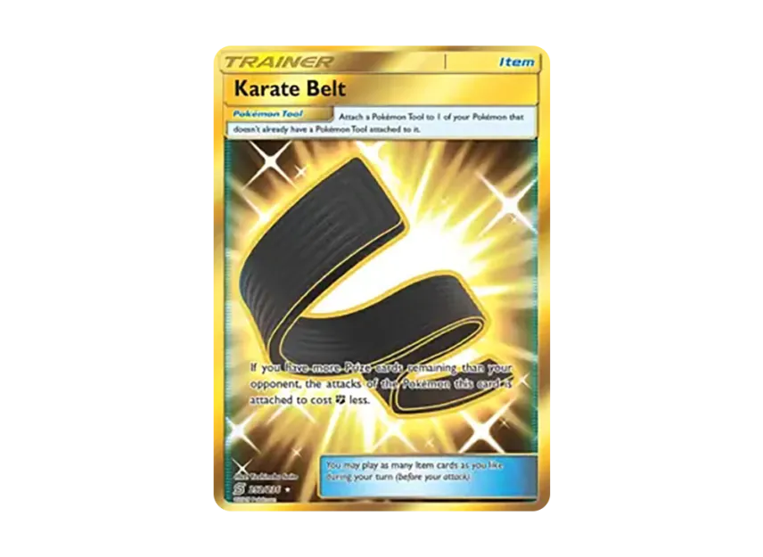 Karate Belt HR [236-UNIFIED-MINDS 252/236] (Sun & Moon "Unified Minds")