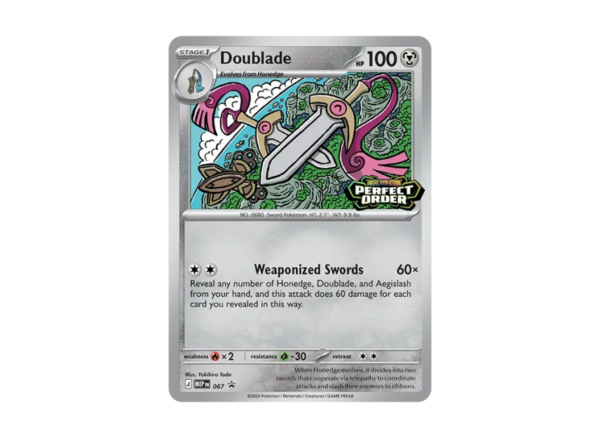 Doublade PROMO [MEP 067] [EN] (Mega Evolution "Perfect Order Build & Battle Box")