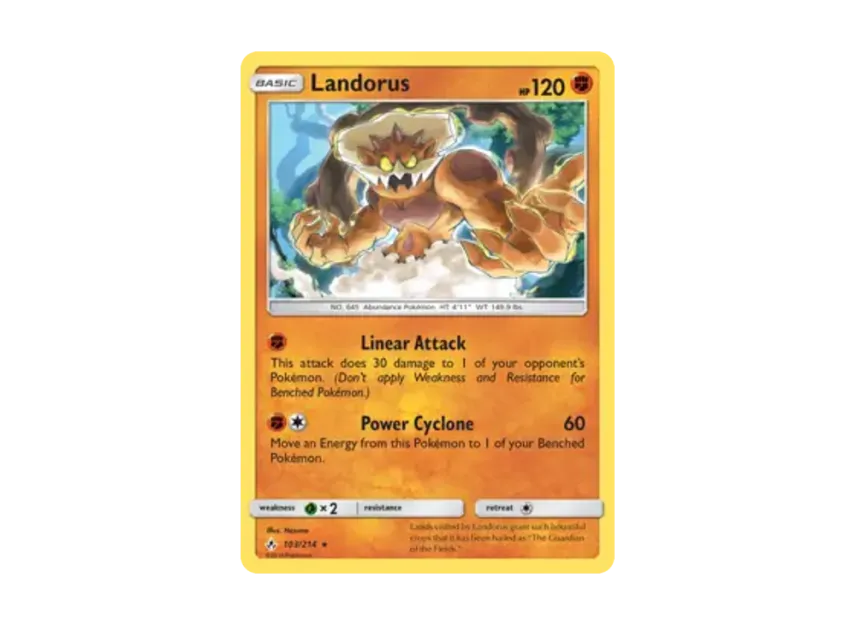 Landorus R [214-UNBROKEN-BONDS 103/214] [EN] (Sun & Moon "Unbroken Bonds")