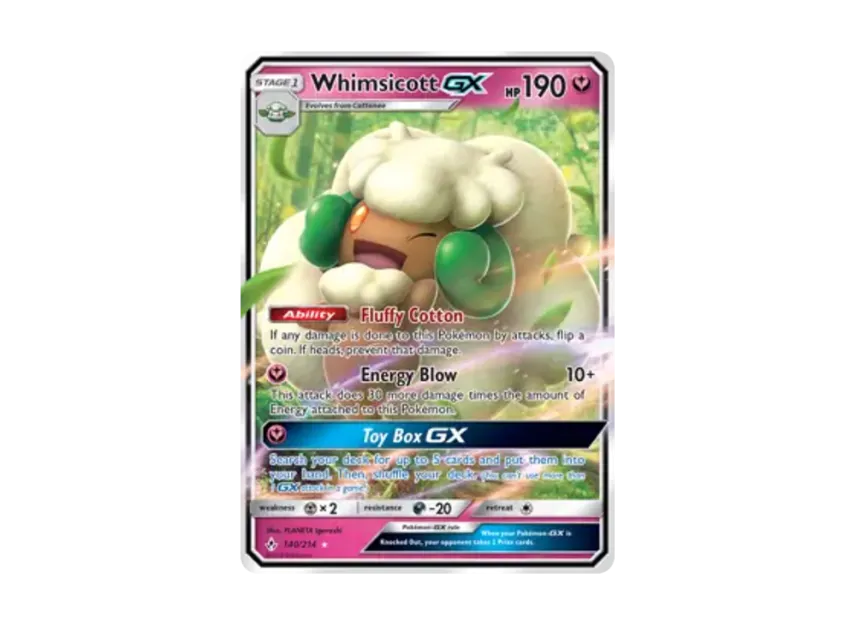 WhimsicottGX R [214-UNBROKEN-BONDS 140/214] [EN] (Sun & Moon "Unbroken Bonds")