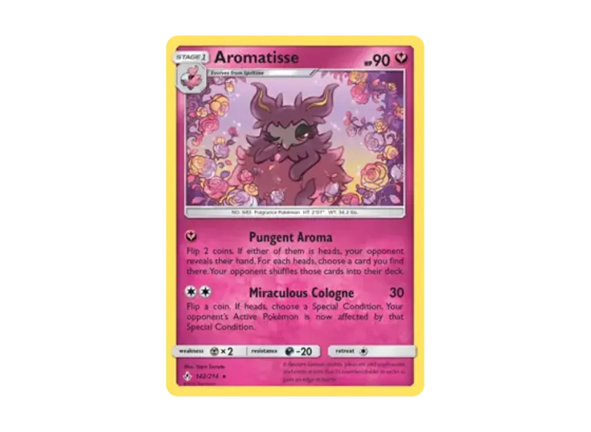 Aromatisse R [214-UNBROKEN-BONDS 142/214] [EN] (Sun & Moon "Unbroken Bonds")