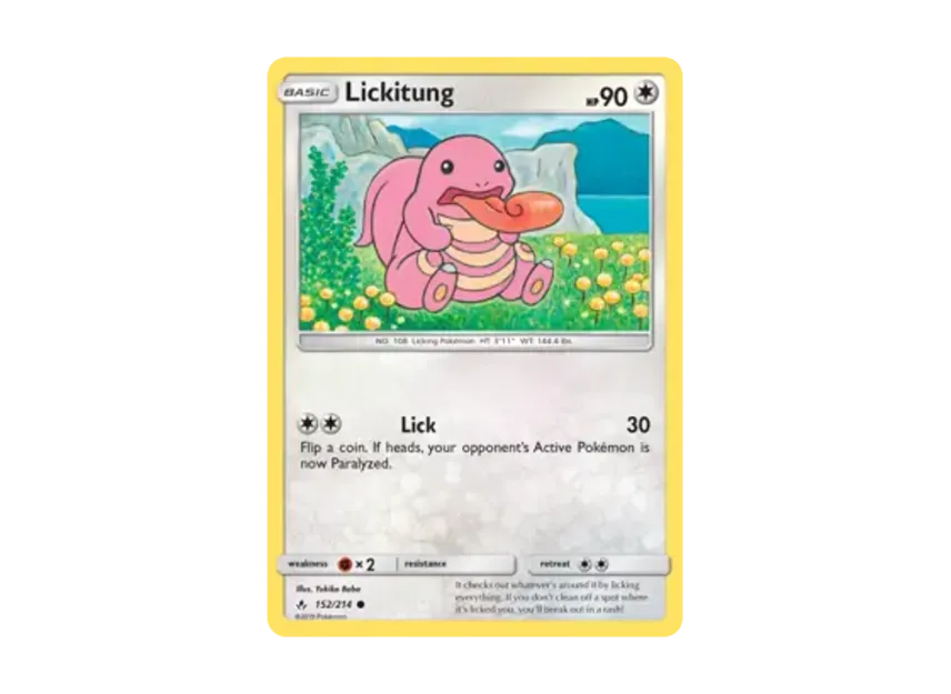 Lickitung C [214-UNBROKEN-BONDS 152/214] [EN] (Sun & Moon "Unbroken Bonds")