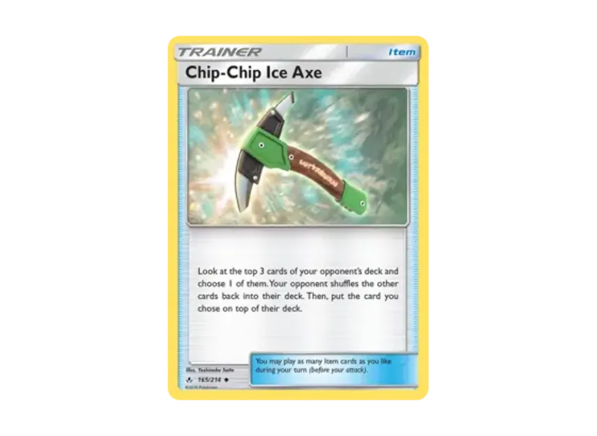 Chip-Chip Ice Axe U [214-UNBROKEN-BONDS 165/214] [EN] (Sun & Moon "Unbroken Bonds")