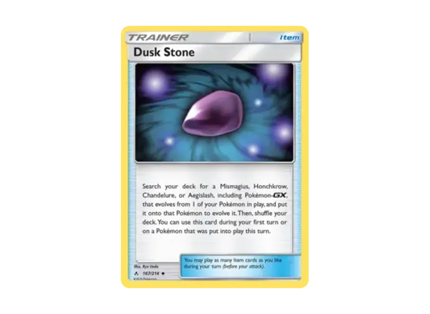 Dusk Stone U [214-UNBROKEN-BONDS 167/214] [EN] (Sun & Moon "Unbroken Bonds")