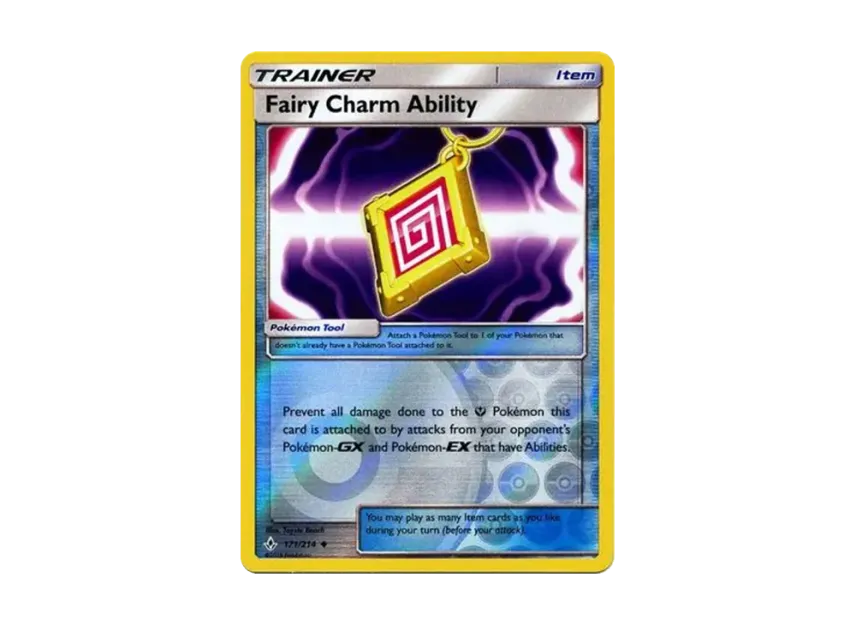 Fairy Charm Ability U : Reverse Holo [214-UNBROKEN-BONDS 171/214] [EN] (Sun & Moon "Unbroken Bonds")