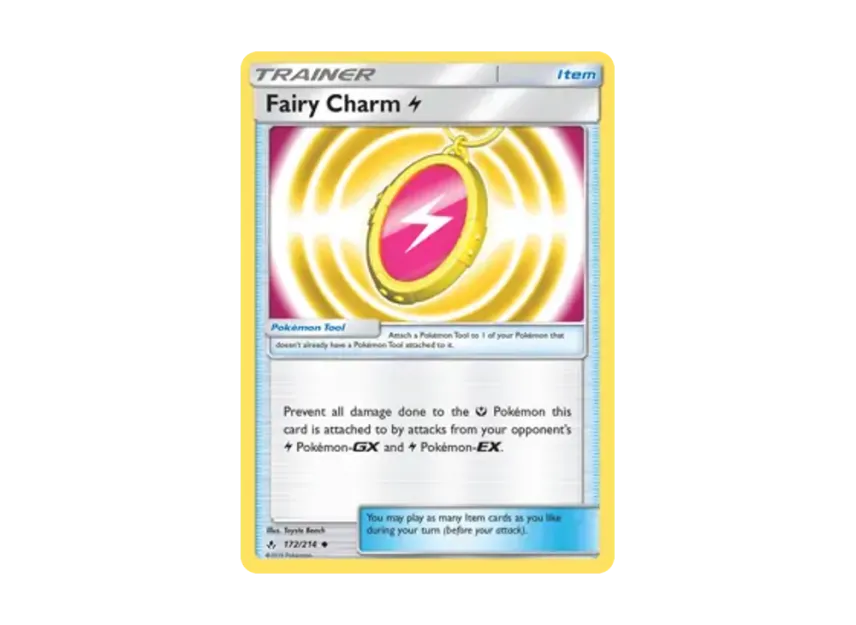 Fairy Charm Lightning U [214-UNBROKEN-BONDS 172/214] [EN] (Sun & Moon "Unbroken Bonds")